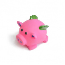 Brinquedo Porquinho com asas para cão